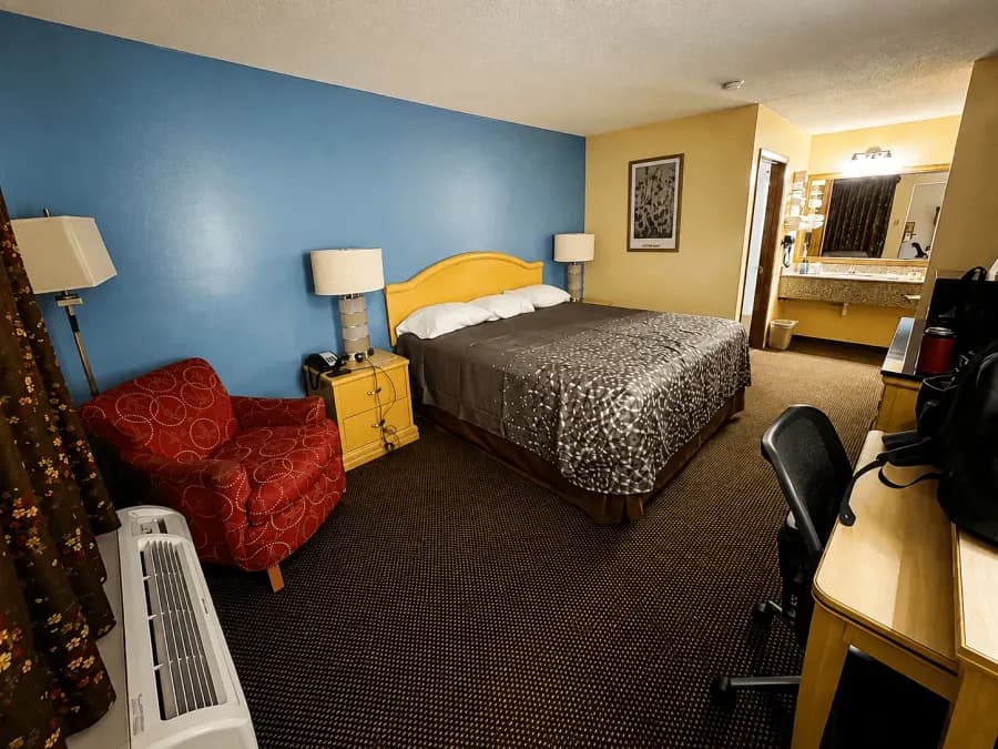 Western Motel Rooms Interior View